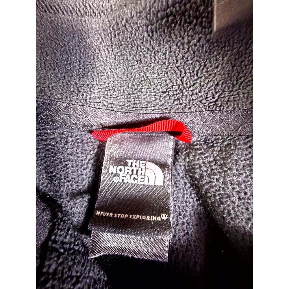 The North Face Fleece Sweatshirt Womens Medium Black Long Sleeve Quarter Zip - Picture 7 of 16